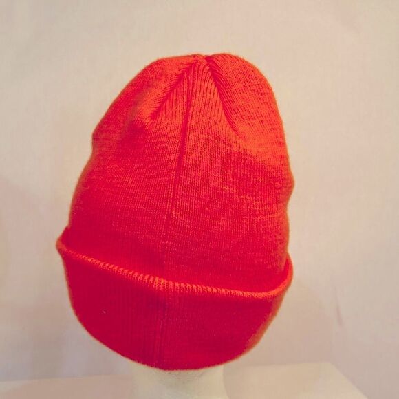 VINTAGE 2012 INSPIRED STREET STYLE ORANGE BEANIE by DOPE EUC - Picture 2 of 6
